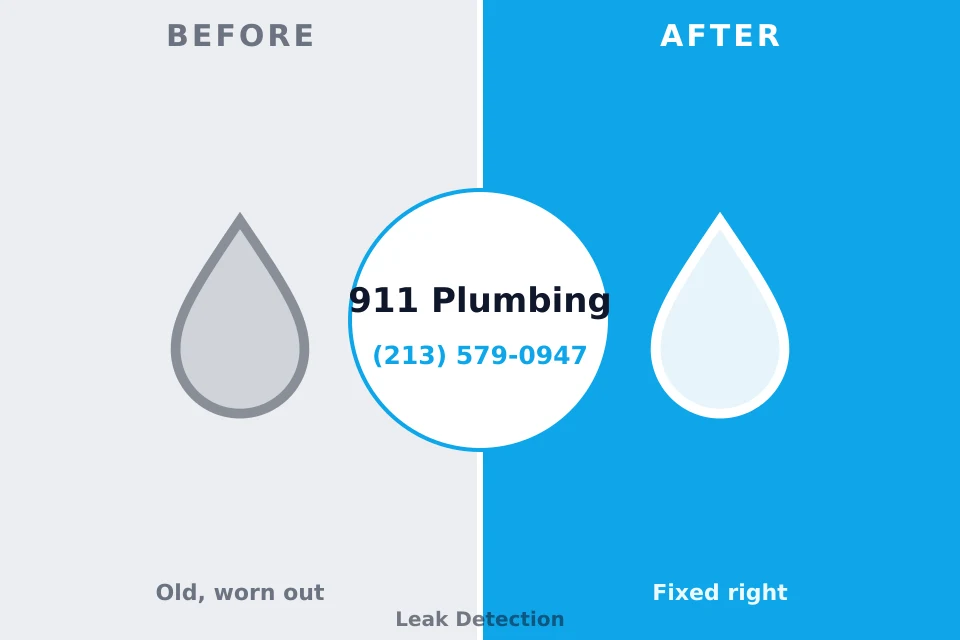 Before and after: plumbing repair Slater-Marietta, SC